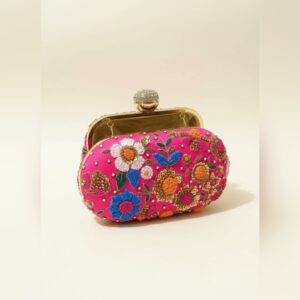 The Rani Pink Clutch