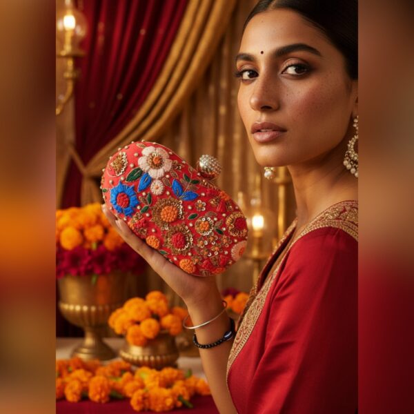 The Red Blossom Clutch - Image 2